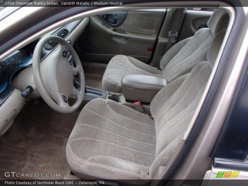 Sandrift Metallic / Medium Neutral 1999 Chevrolet Malibu Sedan