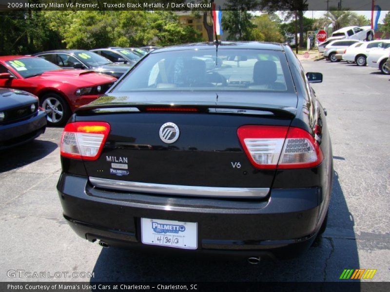 Tuxedo Black Metallic / Dark Charcoal 2009 Mercury Milan V6 Premier