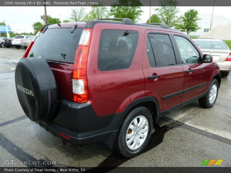 Redondo Red Pearl / Ivory 2005 Honda CR-V EX 4WD