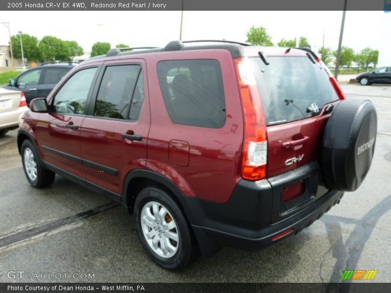 Redondo Red Pearl / Ivory 2005 Honda CR-V EX 4WD