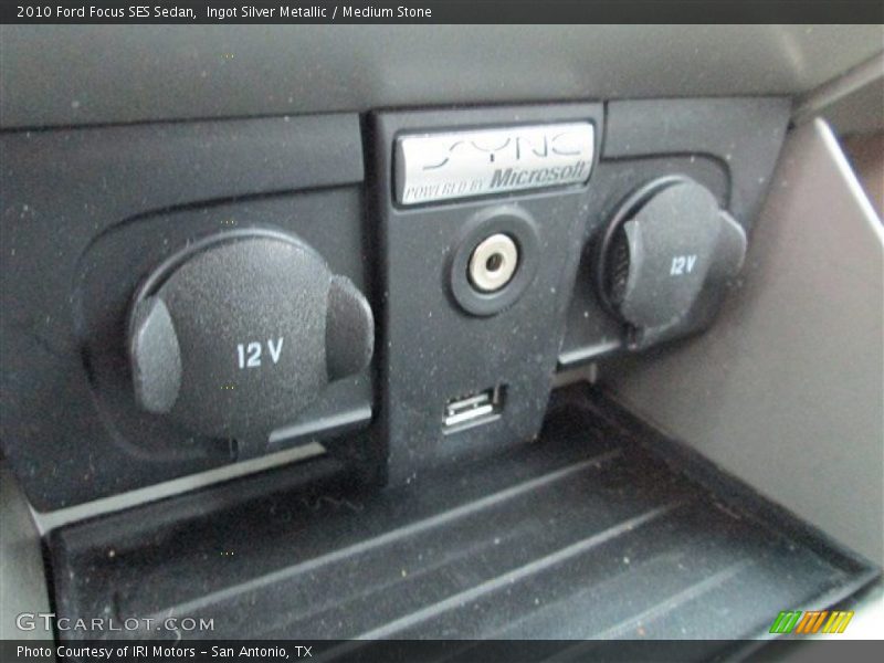 Ingot Silver Metallic / Medium Stone 2010 Ford Focus SES Sedan