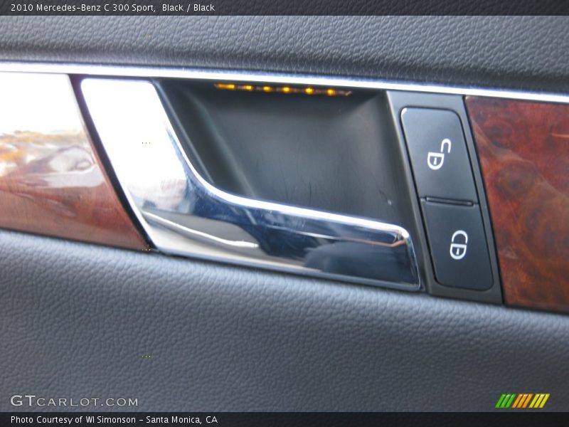 Black / Black 2010 Mercedes-Benz C 300 Sport