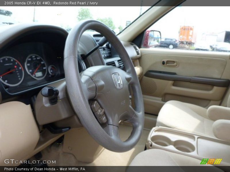 Redondo Red Pearl / Ivory 2005 Honda CR-V EX 4WD