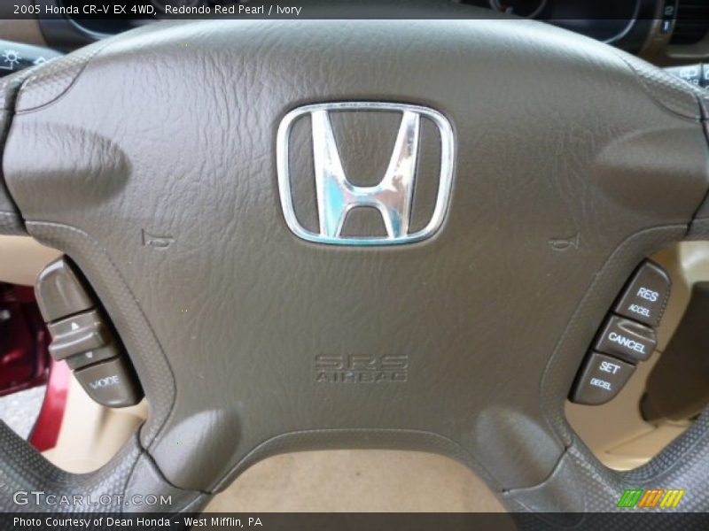 Redondo Red Pearl / Ivory 2005 Honda CR-V EX 4WD