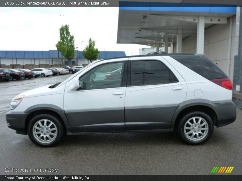 Frost White / Light Gray 2005 Buick Rendezvous CXL AWD