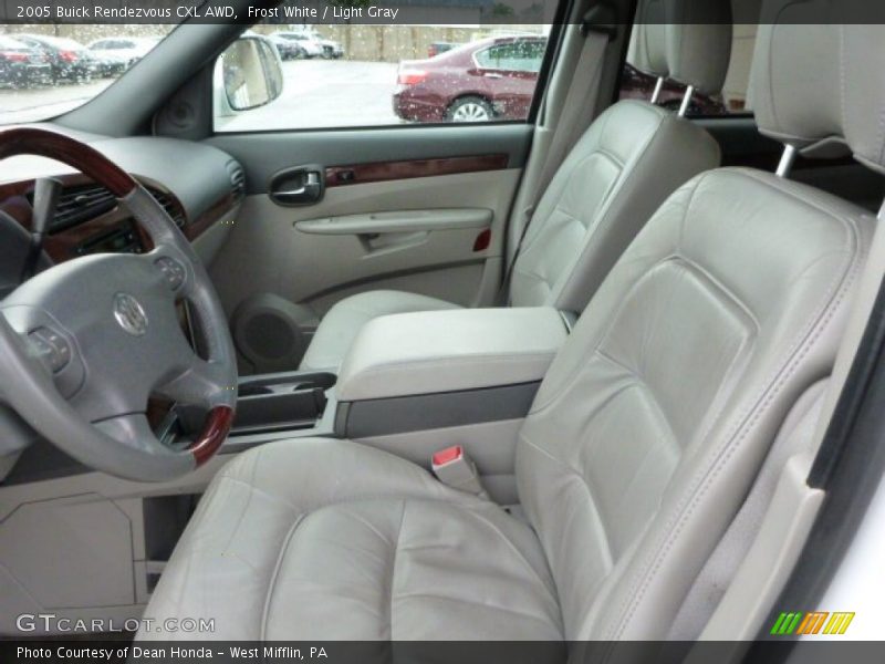 Frost White / Light Gray 2005 Buick Rendezvous CXL AWD