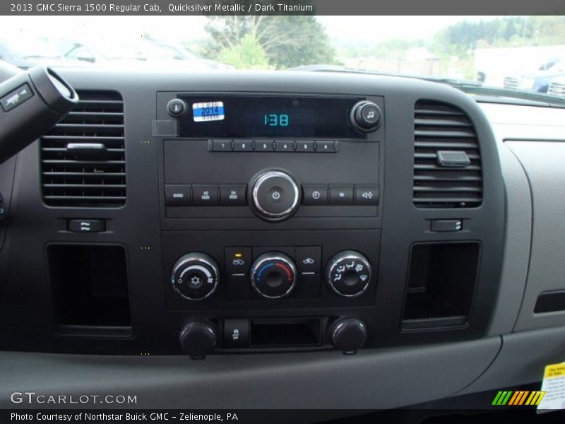 Quicksilver Metallic / Dark Titanium 2013 GMC Sierra 1500 Regular Cab