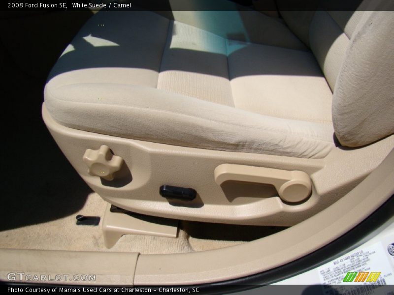 White Suede / Camel 2008 Ford Fusion SE