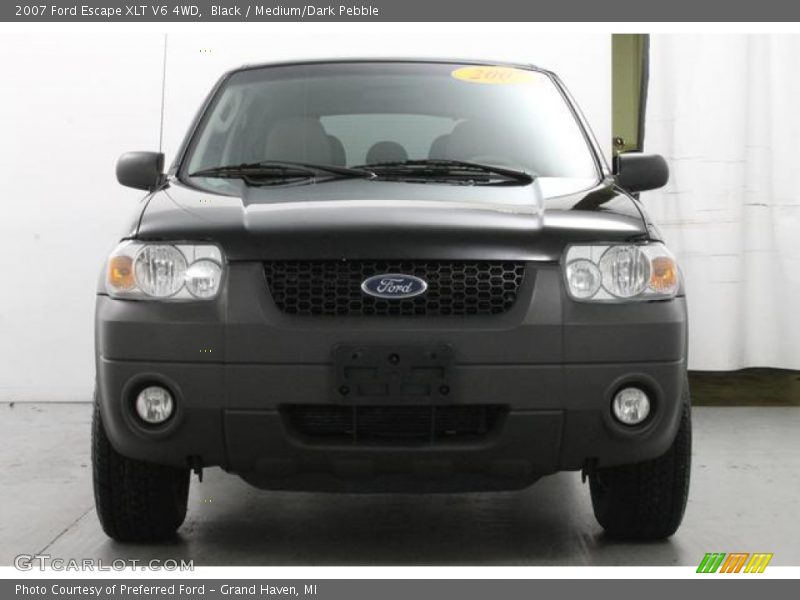 Black / Medium/Dark Pebble 2007 Ford Escape XLT V6 4WD