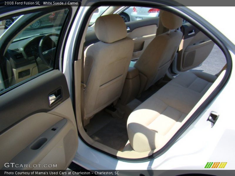 White Suede / Camel 2008 Ford Fusion SE