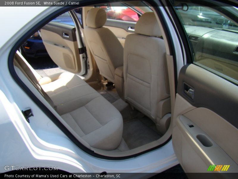 White Suede / Camel 2008 Ford Fusion SE