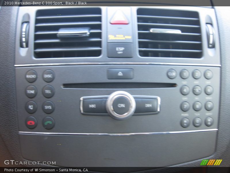 Black / Black 2010 Mercedes-Benz C 300 Sport