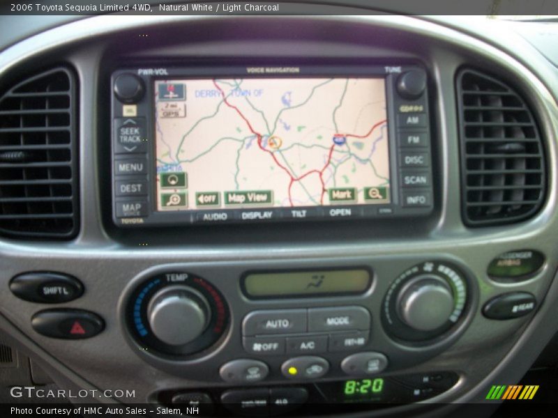 Natural White / Light Charcoal 2006 Toyota Sequoia Limited 4WD