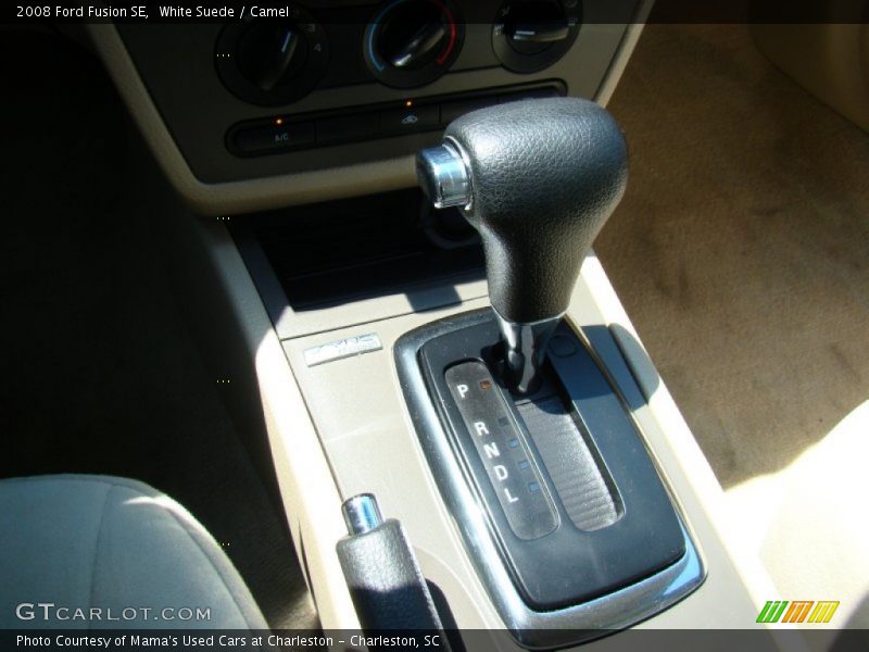 White Suede / Camel 2008 Ford Fusion SE