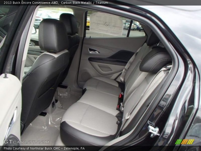 Rear Seat of 2013 Encore Convenience AWD