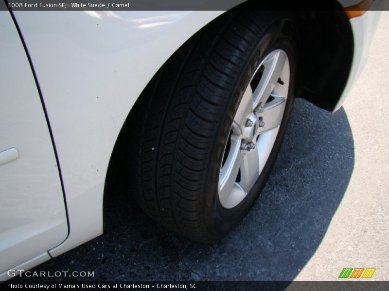 White Suede / Camel 2008 Ford Fusion SE