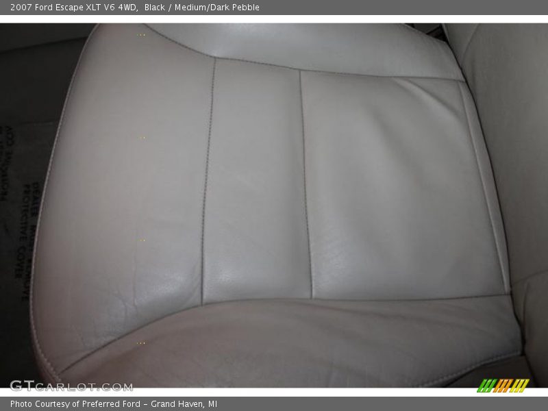 Black / Medium/Dark Pebble 2007 Ford Escape XLT V6 4WD