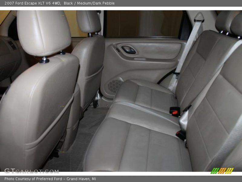 Black / Medium/Dark Pebble 2007 Ford Escape XLT V6 4WD