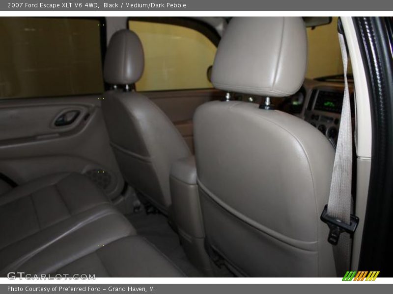 Black / Medium/Dark Pebble 2007 Ford Escape XLT V6 4WD