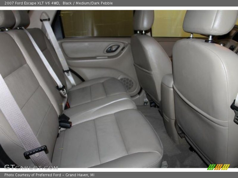 Black / Medium/Dark Pebble 2007 Ford Escape XLT V6 4WD