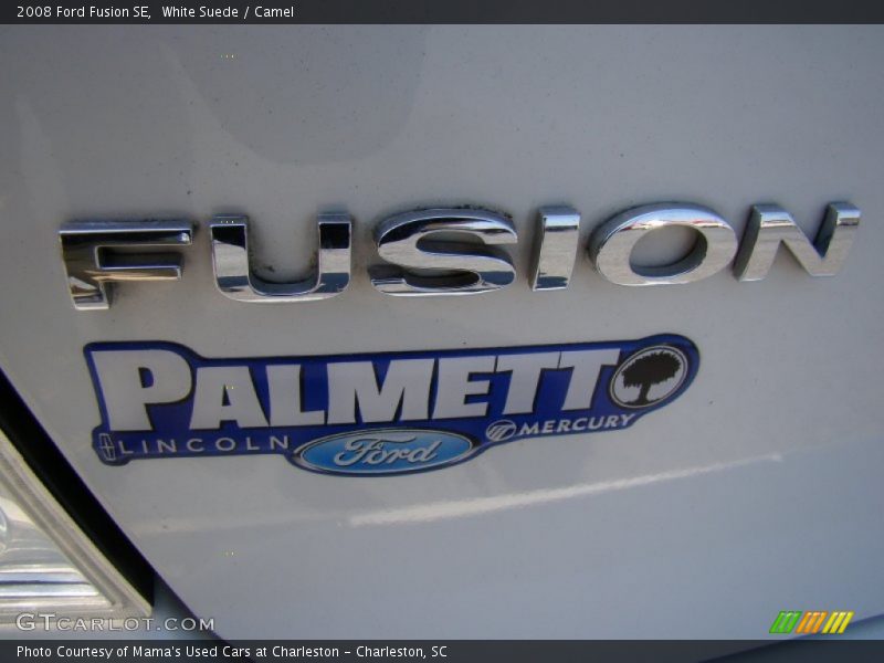 White Suede / Camel 2008 Ford Fusion SE