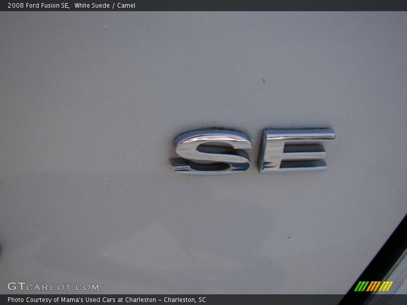 White Suede / Camel 2008 Ford Fusion SE