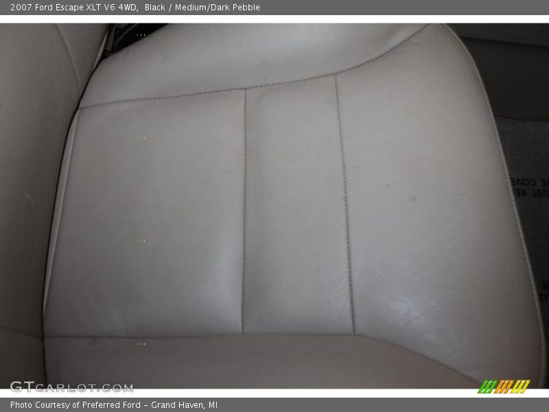 Black / Medium/Dark Pebble 2007 Ford Escape XLT V6 4WD