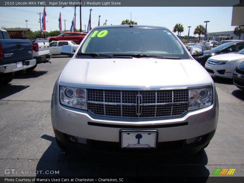 Ingot Silver Metallic / Medium Light Stone 2010 Lincoln MKX FWD