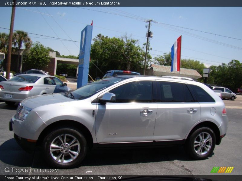 Ingot Silver Metallic / Medium Light Stone 2010 Lincoln MKX FWD