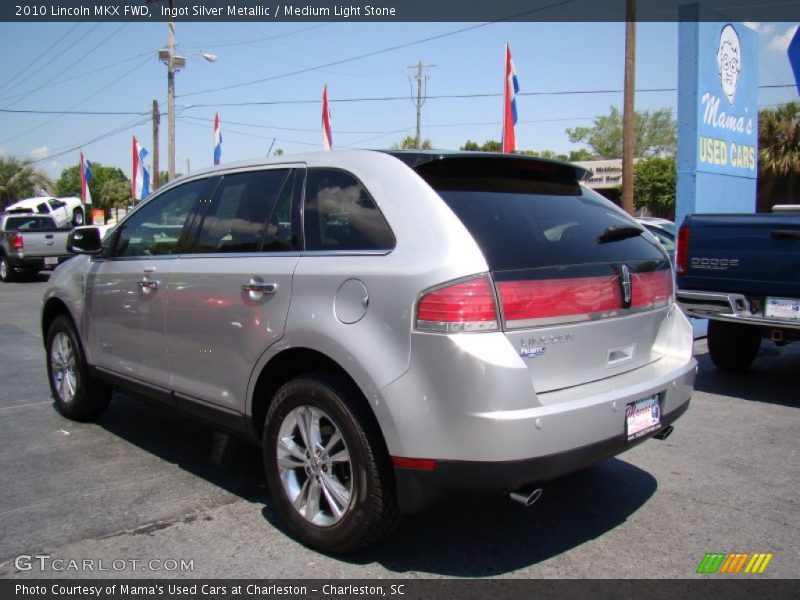 Ingot Silver Metallic / Medium Light Stone 2010 Lincoln MKX FWD