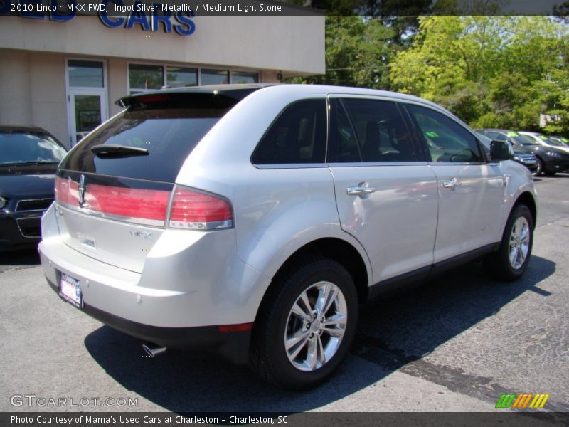 Ingot Silver Metallic / Medium Light Stone 2010 Lincoln MKX FWD