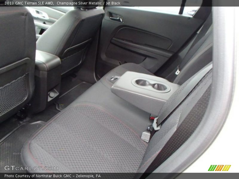 Champagne Silver Metallic / Jet Black 2013 GMC Terrain SLE AWD