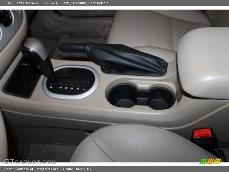 Black / Medium/Dark Pebble 2007 Ford Escape XLT V6 4WD