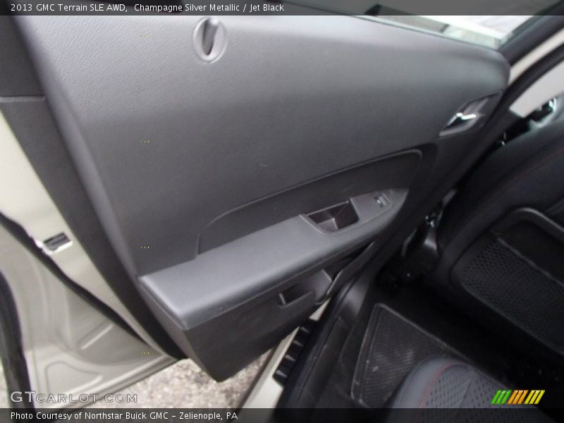 Champagne Silver Metallic / Jet Black 2013 GMC Terrain SLE AWD