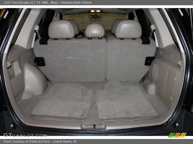 Black / Medium/Dark Pebble 2007 Ford Escape XLT V6 4WD