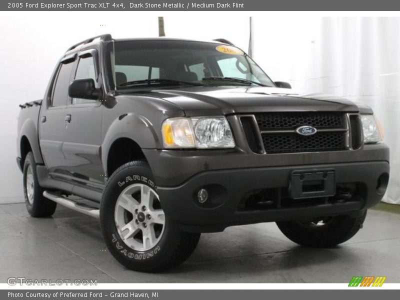 Dark Stone Metallic / Medium Dark Flint 2005 Ford Explorer Sport Trac XLT 4x4