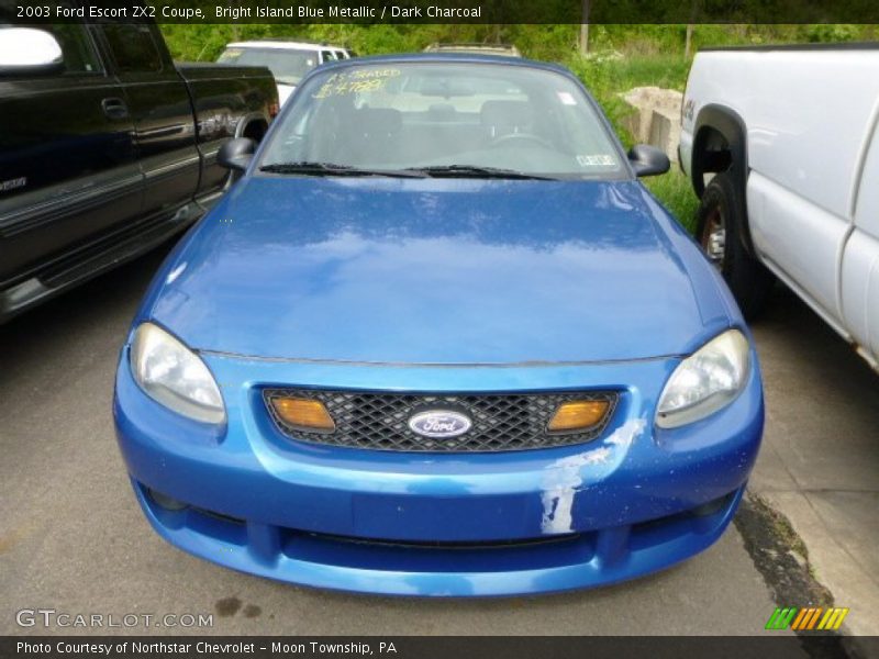  2003 Escort ZX2 Coupe Bright Island Blue Metallic