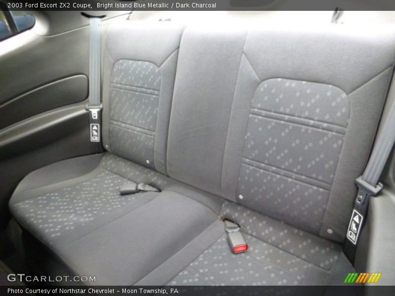 Rear Seat of 2003 Escort ZX2 Coupe
