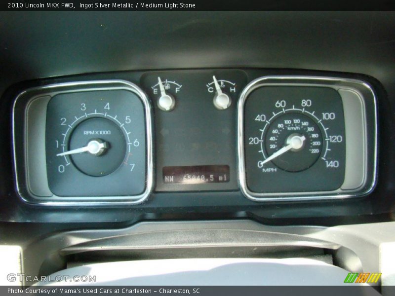 Ingot Silver Metallic / Medium Light Stone 2010 Lincoln MKX FWD
