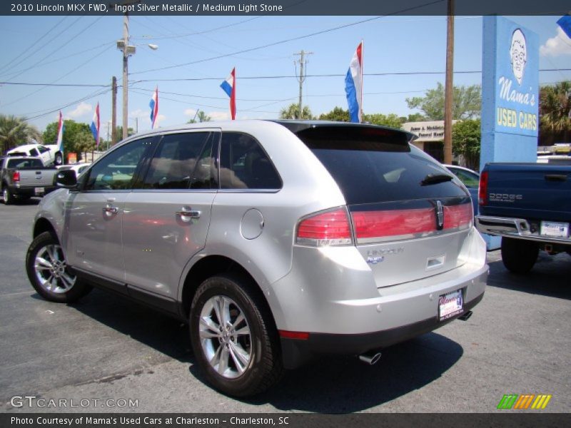 Ingot Silver Metallic / Medium Light Stone 2010 Lincoln MKX FWD
