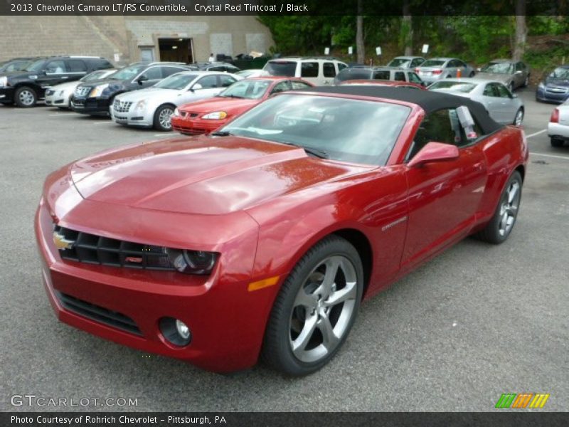 Front 3/4 View of 2013 Camaro LT/RS Convertible