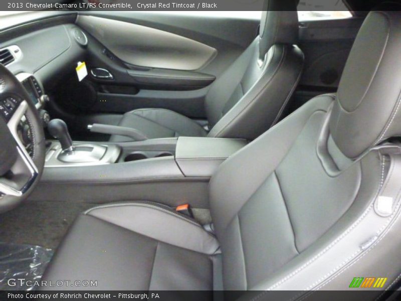  2013 Camaro LT/RS Convertible Black Interior