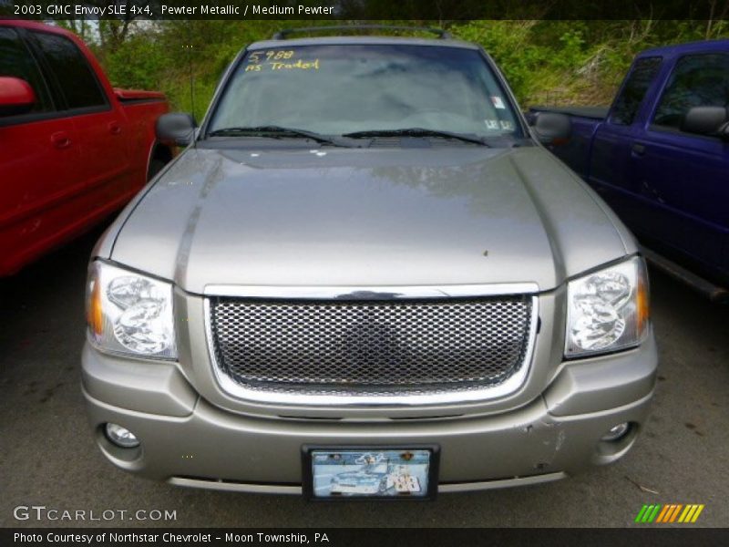 Pewter Metallic / Medium Pewter 2003 GMC Envoy SLE 4x4