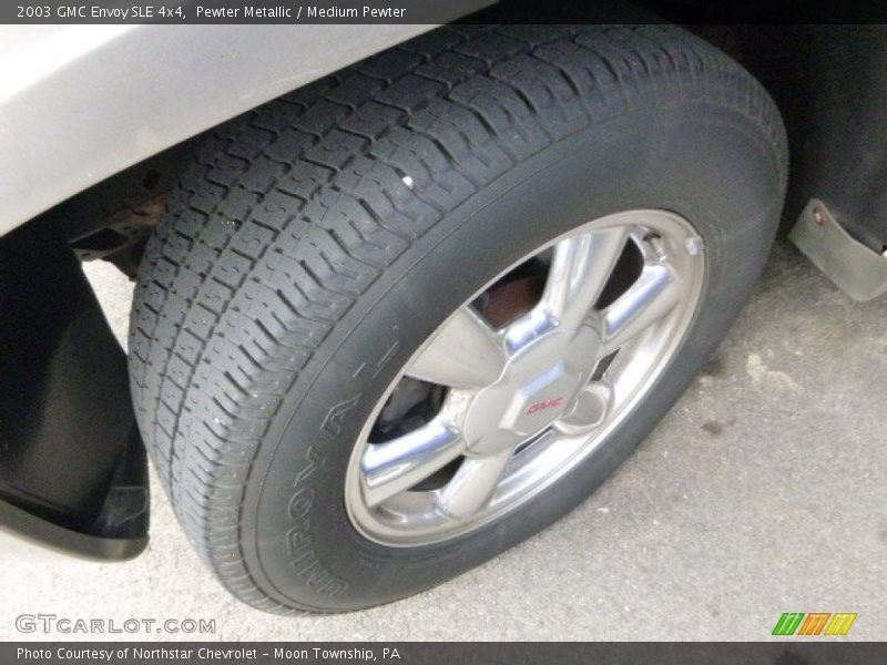 Pewter Metallic / Medium Pewter 2003 GMC Envoy SLE 4x4