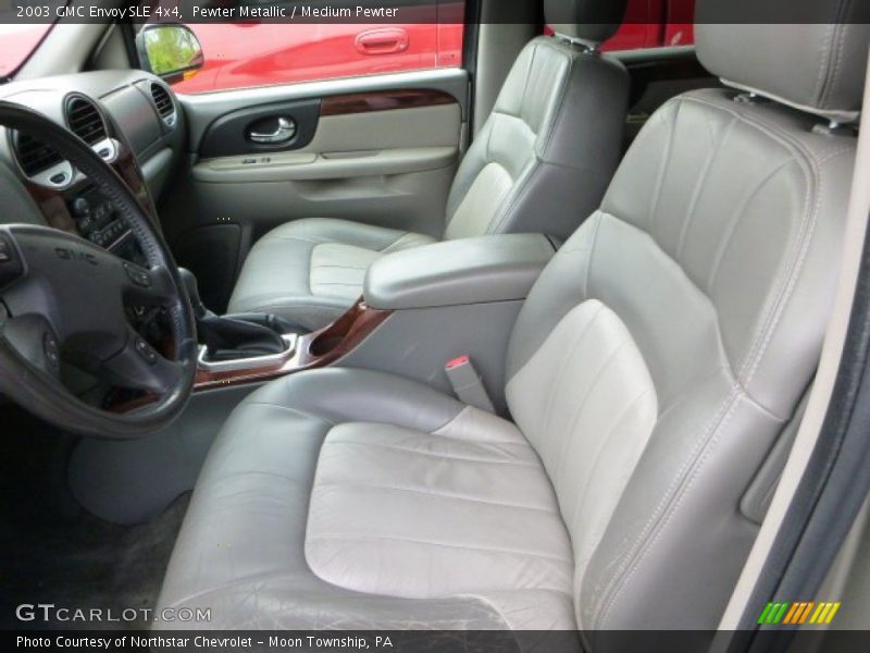 Pewter Metallic / Medium Pewter 2003 GMC Envoy SLE 4x4