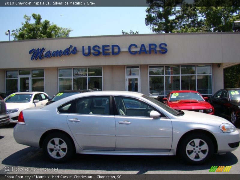 Silver Ice Metallic / Gray 2010 Chevrolet Impala LT