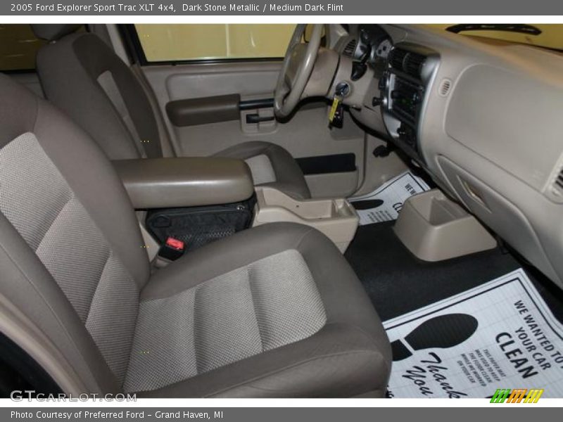 Dark Stone Metallic / Medium Dark Flint 2005 Ford Explorer Sport Trac XLT 4x4