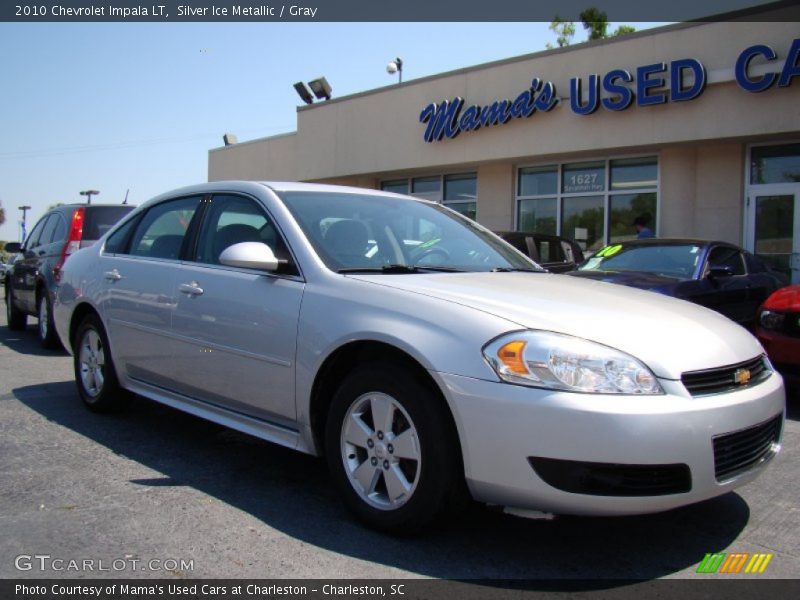 Silver Ice Metallic / Gray 2010 Chevrolet Impala LT