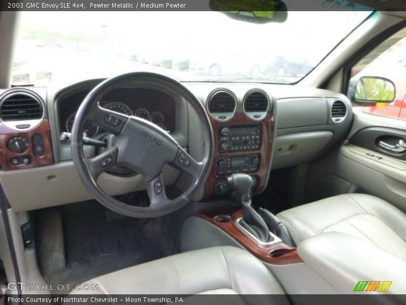 Pewter Metallic / Medium Pewter 2003 GMC Envoy SLE 4x4