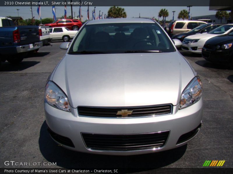 Silver Ice Metallic / Gray 2010 Chevrolet Impala LT